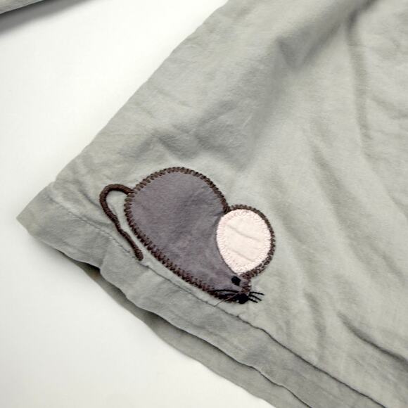 Baby Boden Gray Cat & Mouse Shirt - Picture 2 of 7